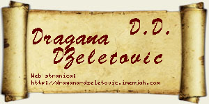 Dragana DŽeletović vizit kartica
